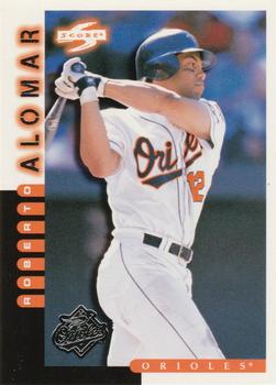1998 Score Baltimore Orioles #1 Roberto Alomar Front
