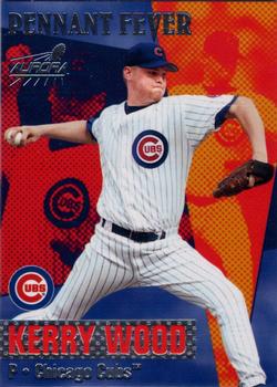 1999 Pacific Aurora - Pennant Fever Silver #6 Kerry Wood  Front