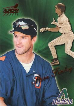 1999 Pacific Aurora - Red #9 Steve Finley  Front