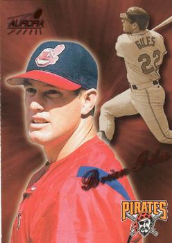 1999 Pacific Aurora - Red #146 Brian Giles  Front