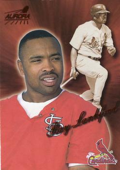 1999 Pacific Aurora - Red #154 Ray Lankford  Front