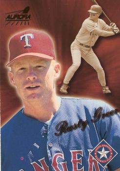 1999 Pacific Aurora - Red #191 Rusty Greer  Front