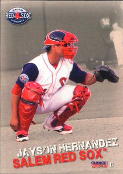 2014 Choice Salem Red Sox #13 Jayson Hernandez Front
