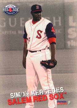 2014 Choice Salem Red Sox #22 Simon Mercedes Front