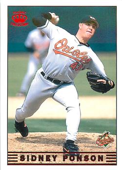 1999 Pacific Crown Collection - Red #40 Sidney Ponson  Front