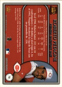 1999 Pacific Crown Collection - Red #78 Roberto Petagine  Back