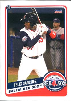 2013 Choice Salem Red Sox #22 Felix Sanchez Front