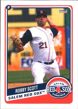 2013 Choice Salem Red Sox #23 Robby Scott Front