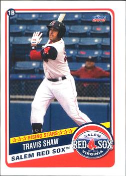 2013 Choice Salem Red Sox #33 Travis Shaw Front