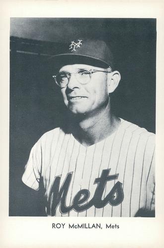 1964 Sports Service New York Mets Set C #NNO Roy McMillan Front