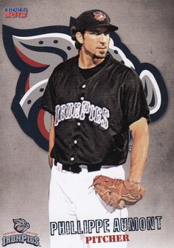 2015 Choice Lehigh Valley IronPigs Second Edition #2 Phillippe Aumont Front