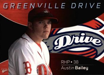 2008 MultiAd Greenville Drive #9 Austin Bailey Front