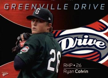 2008 MultiAd Greenville Drive #11 Ryan Colvin Front