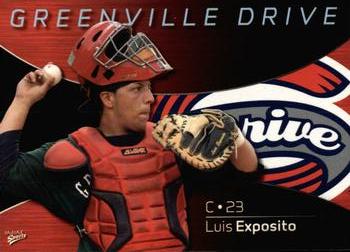 2008 MultiAd Greenville Drive #16 Luis Exposito Front