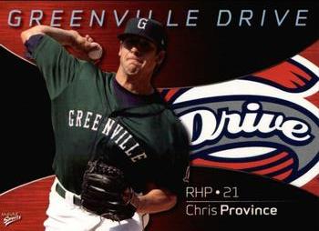 2008 MultiAd Greenville Drive #30 Chris Province Front