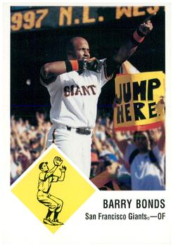 1998 Fleer Tradition - Vintage #53 Barry Bonds Front