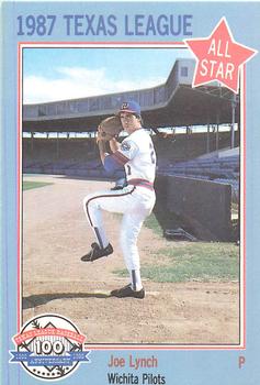 1987 Feder Texas League All Stars #3 Joe Lynch Front