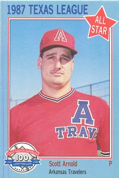 1987 Feder Texas League All Stars #21 Scott Arnold Front