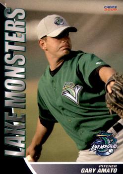 2009 Choice Vermont Lake Monsters #10 Gary Amato Front