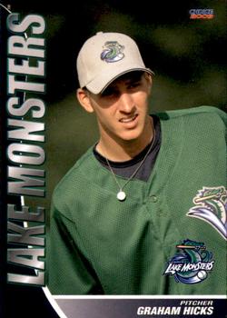 2009 Choice Vermont Lake Monsters #11 Graham Hicks Front