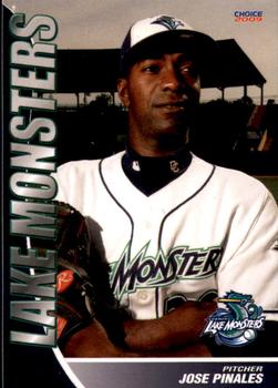 2009 Choice Vermont Lake Monsters #2 Jose Pinales Front