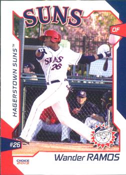 2013 Choice Hagerstown Suns #24 Wander Ramos Front