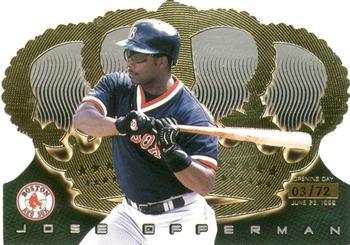 1999 Pacific Crown Royale - Opening Day #25 Jose Offerman  Front