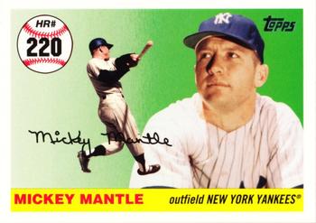 2007 Topps - Mickey Mantle Home Run History #MHR220 Mickey Mantle Front