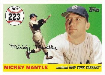 2007 Topps - Mickey Mantle Home Run History #MHR223 Mickey Mantle Front