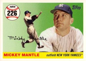 2007 Topps - Mickey Mantle Home Run History #MHR226 Mickey Mantle Front