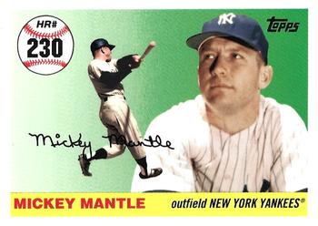 2007 Topps - Mickey Mantle Home Run History #MHR230 Mickey Mantle Front