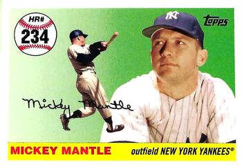 2007 Topps - Mickey Mantle Home Run History #MHR234 Mickey Mantle Front