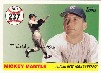 2007 Topps - Mickey Mantle Home Run History #MHR237 Mickey Mantle Front