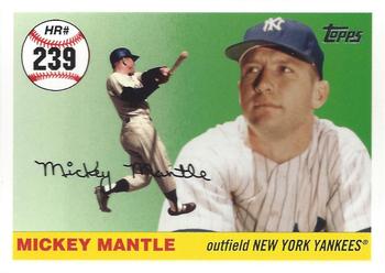 2007 Topps - Mickey Mantle Home Run History #MHR239 Mickey Mantle Front