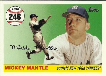 2007 Topps - Mickey Mantle Home Run History #MHR246 Mickey Mantle Front