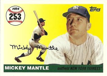 2007 Topps - Mickey Mantle Home Run History #MHR253 Mickey Mantle Front
