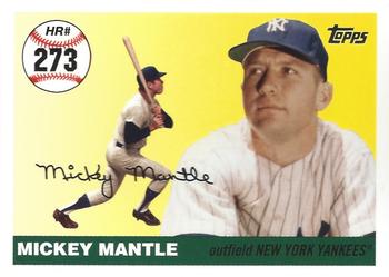2007 Topps - Mickey Mantle Home Run History #MHR273 Mickey Mantle Front