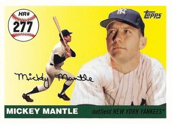 2007 Topps - Mickey Mantle Home Run History #MHR277 Mickey Mantle Front