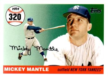 2007 Topps - Mickey Mantle Home Run History #MHR320 Mickey Mantle Front