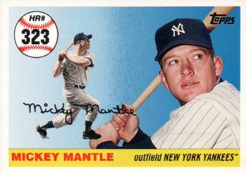 2007 Topps - Mickey Mantle Home Run History #MHR323 Mickey Mantle Front