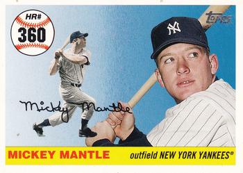 2007 Topps - Mickey Mantle Home Run History #MHR360 Mickey Mantle Front