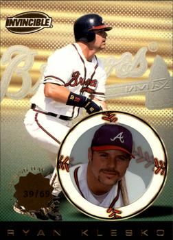 1999 Pacific Invincible - Opening Day #15 Ryan Klesko  Front