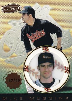 1999 Pacific Invincible - Opening Day #21 Mike Mussina  Front