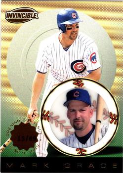 1999 Pacific Invincible - Opening Day #29 Mark Grace  Front