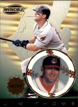 1999 Pacific Invincible - Opening Day #47 Jim Thome  Front