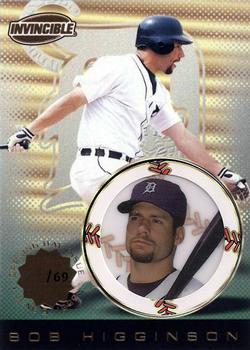 1999 Pacific Invincible - Opening Day #56 Bobby Higginson  Front