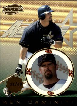 1999 Pacific Invincible - Opening Day #67 Ken Caminiti  Front