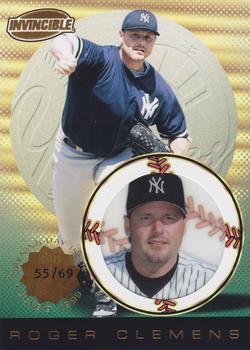 1999 Pacific Invincible - Opening Day #99 Roger Clemens  Front