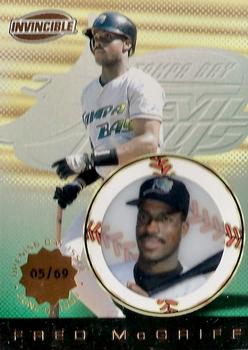 1999 Pacific Invincible - Opening Day #142 Fred McGriff  Front