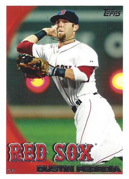 2010 Topps Boston Red Sox #BOS1 Dustin Pedroia Front